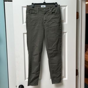 Paige Jeans Huxton Ankle Green Jeans